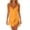 Yellow, variant on NominalSnug Nightgown for Women Sleeveless Spaghetti Strap Nightdress Deep V Neck Side Split Short Nightshirts Nightwear