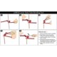 thumbnail image 4 of 1 dobladora de tubos de 180 grados, 3 en 1, dobladora de tubos de acero al carbono de 50 lb, herramienta manual de alta resistencia para doblar tubos, 4 of 7
