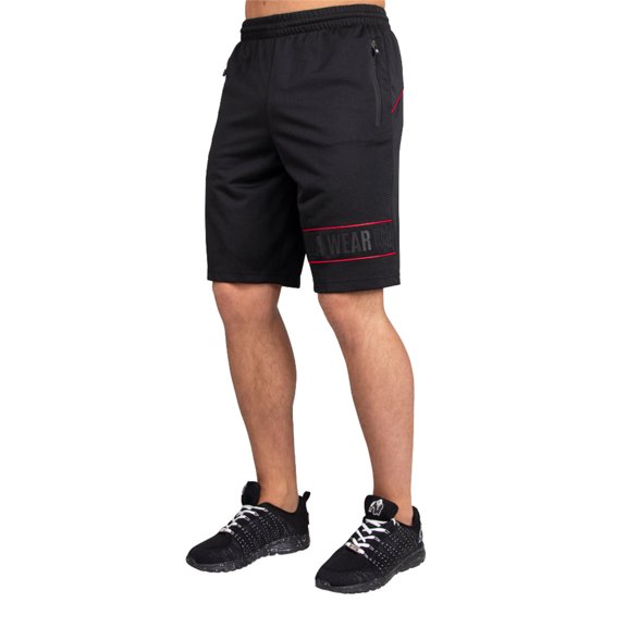 Branson Shorts - Black/Red