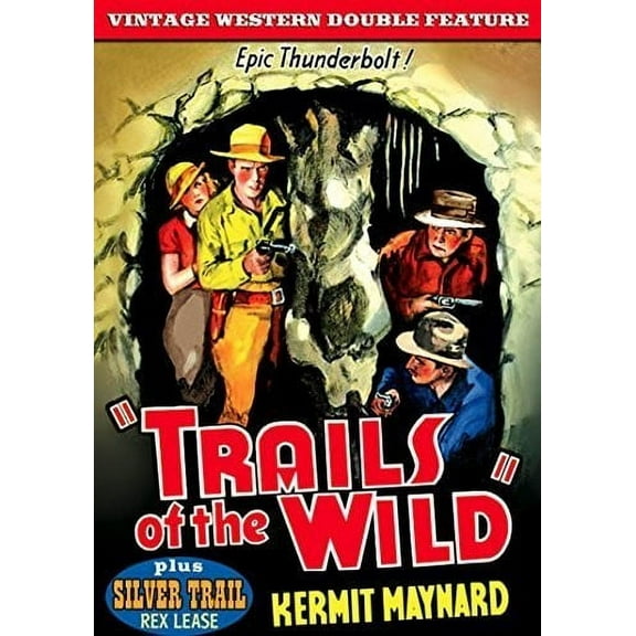 Trails of the Wild (1935) / Silver Trail (1937) (DVD), Alpha Video, Western