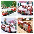 thumbnail image 3 of LOLIPPYY 1 Set of Christmas Train Toy Battery Operated Small Train Plaything With Track Christmas Gift, 3 of 7