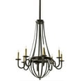 thumbnail image 5 of Meyda Tiffany 167781 Barrel Stave Metallo 8 Light 38" Wide Taper Candle Style Chandelier -, 5 of 6