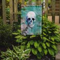 thumbnail image 2 of Carolines Treasures BB5123GF Day of the Dead Teal Skull Flag Garden Size  Small multicolor, 2 of 3
