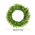 thumbnail image 3 of 18 Inch Spring Summer Artificial Flower Wreath for Front Door Window Courtyard Decoration, 3 of 7
