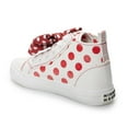 thumbnail image 4 of Minnie Mouse Classic Polka Dot Bow High-Top Sneakers (Little Girls & Big Girls), 4 of 6