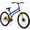 Blue+Yellow, variant on POVANLI 24" Mountain Bike for Adult, 21-Speed Trail Commuter City Mountain Bike, Frame Ergonomic High-Carbon steel Frame, Sport Cycling MTB Bicycle