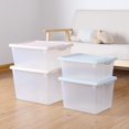 thumbnail image 4 of Coofit Boîte Conteneur Plastique Transparente Multifonction Jouets Bac de Rangement Boîte à Loquet de Rangement, 4 of 8
