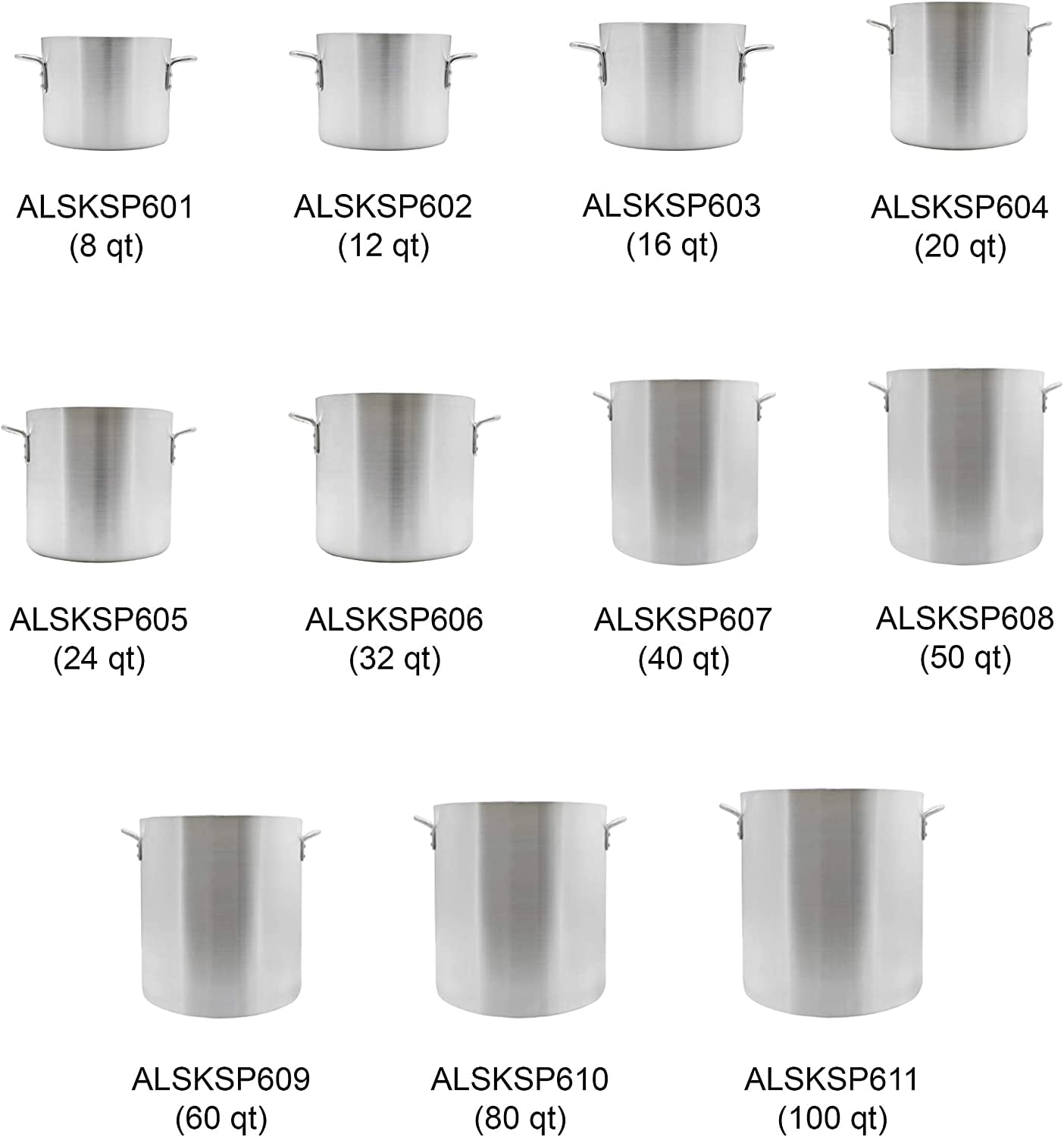 Thunder Group Stock Pot, 100-Quart, Made to endure the rigors of a professional kitchen, this 100-Qt By Brand Thunder Group