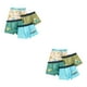 thumbnail image 4 of Minnieouse 4 Uds. Boxers de algodón cómodos para niños, ropa interior transpirable y para niños, bragas, calzoncillos de dibujos animados, decoración completa M (20-28 jin) 2Conjunto, 4 of 6