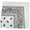 White, variant on 96 Pack Cotton Paisley Bandanas 22x22 inches Multi-Color Wholesale Lot