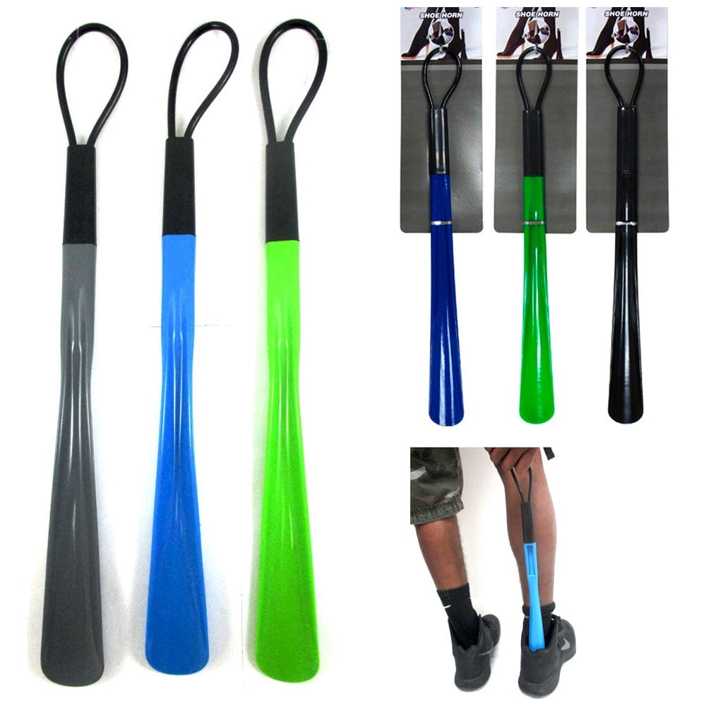 Multifunctional Long Shoe Horn and Plastic Stick Lifter Shoehorn Pip SG 