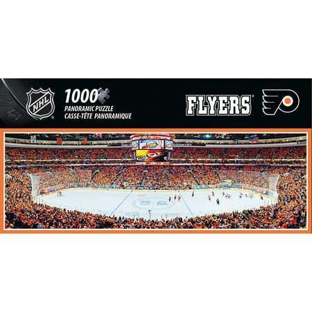 NHL Philadelphia Flyers 1000 Piece Stadium Panoramic Jigsaw Puzzle, Dr. Toy Award of Excellence - 100 Best Toys By