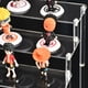 thumbnail image 3 of Estante de escalera de acrílico para adornos de escritorio hechos a mano, estante de almacenamiento de muñecas Bubble Mart, estante de exhibición de joyas con caja ciega, 3 of 6