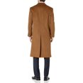 thumbnail image 3 of Prontomoda Men's Single Breasted Luxury Wool Full Length Topcoat - Colors, 3 of 3