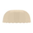 thumbnail image 2 of AWNTECH 3 ft. Chicago Elongated Dome Style Door/Window Awning Fixed Outdoor Canopy 40.5 Inch W x 31 Inch H x 24 Inch Proj, Dark Tan, 2 of 2