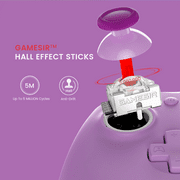 GameSir G7 SE Wired Controller for Xbox Series X|S, Xbox One & Windows 10/11, Plug and Play Gaming Gamepad with Hall Effect Joysticks/Hall Trigger, 3.5mm Audio Jack - Purple