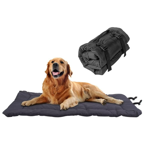 Blueshyhall Lit pour Chien Super Snoozer Intérieur/extérieur, Tapis de Voyage Imperméable pour Camping