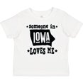 thumbnail image 3 of Inktastic Someone in Iowa Loves Me Souvenir Boys or Girls Baby T-Shirt, 3 of 5