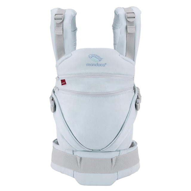 Portabebés Manduca Monochrome Artic Algodón Orgánico Asiento Ajustable 3 Posiciones