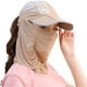 thumbnail image 5 of Toystoory Sombreros con visera para mujer, gorra protectora solar para pesca, protección UV, cubierta para el cuello y la cara, sol Deportes acuáticos caqui, 5 of 6