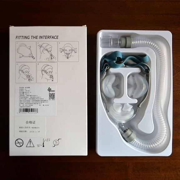 P2 Nasal Mask with 3 Nasal Pillows, Nasal Pillows Sizes (S, M, L)