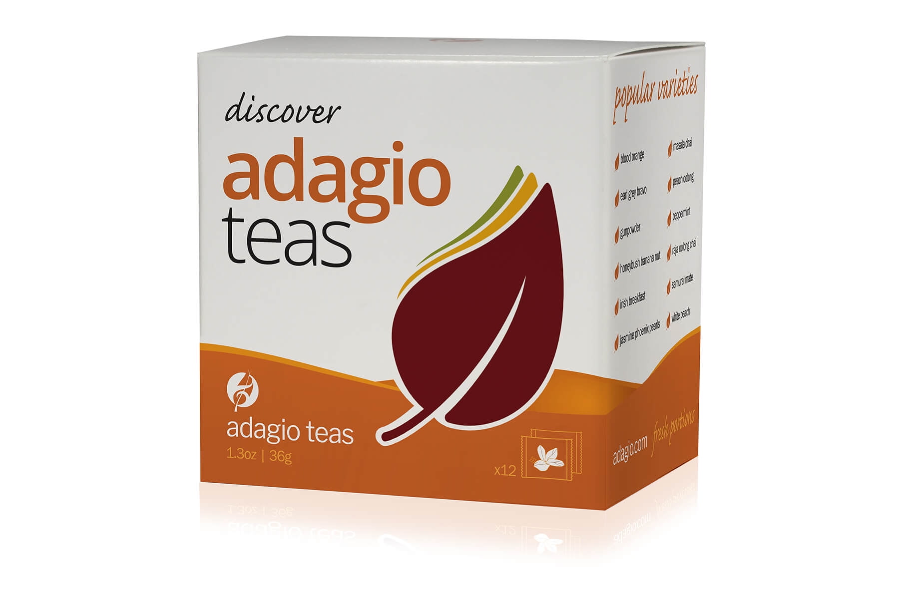 Loose Tea Sampler of Adagio's Popular Teas, Including Black, Green