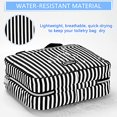 thumbnail image 2 of Huloretions Toiletry Bag,Travel Toiletry Hanging Bag Bags,Water-Resistant Makeup Cosmetic Bag with 4 Compartments & 1 Sturdy Hook Cosmetic Travel-Sized Container, Large Capacity for Women, 2 of 9
