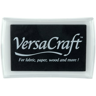  Fstaor Permanent Large Black Ink Pad for Rubber Stamps