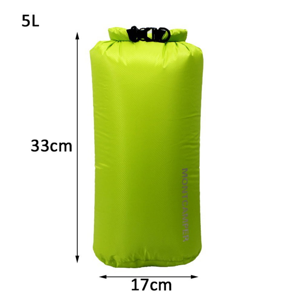 Roll Top Floating Dry Sack Keeps Stuff Dry for Camping,Swimming,Kayaking,Boating,Hiking,Adjustable Shoulder Strap Included 10L/20L/30L Dlight Outdoor Lightweight Waterproof Dry Bag