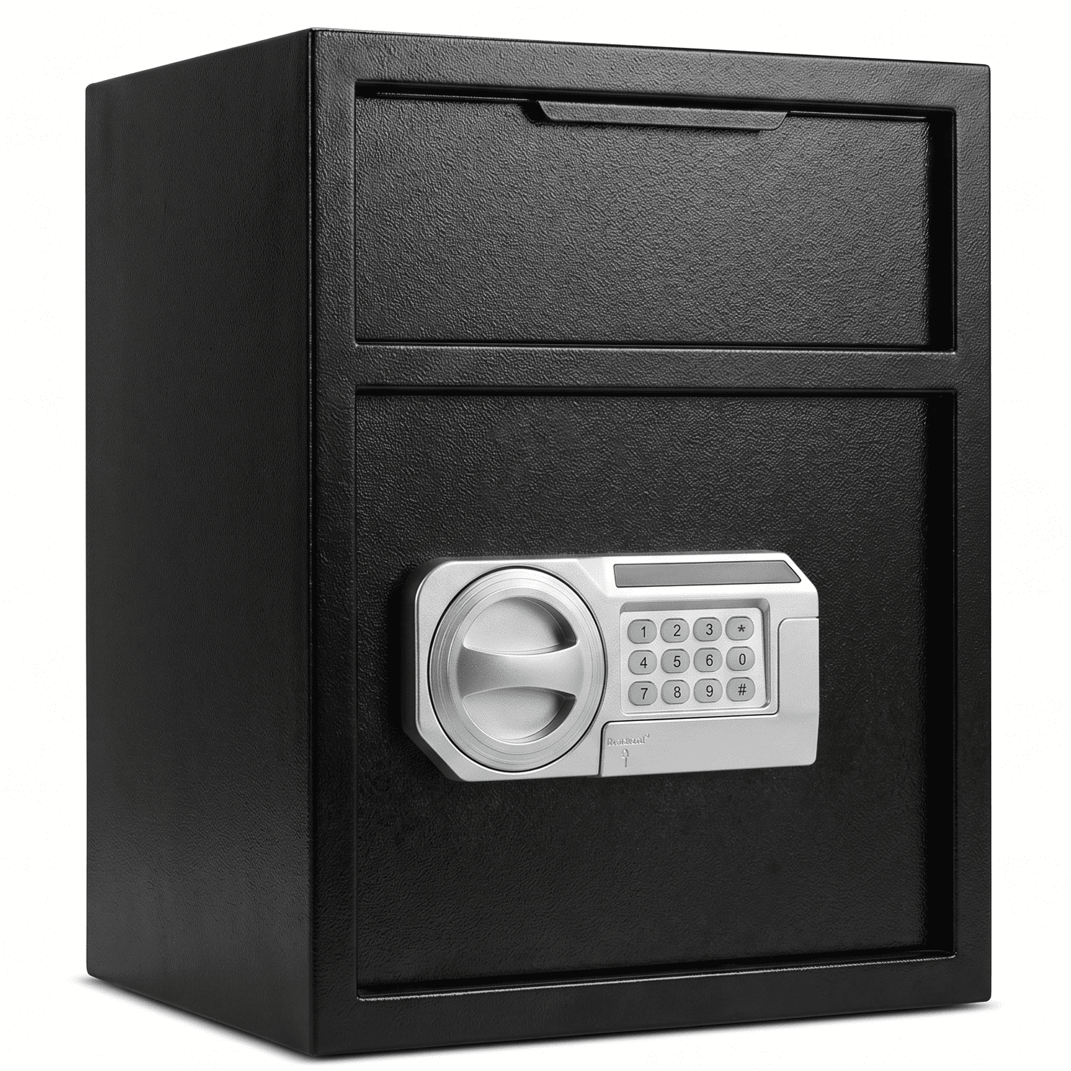 Commercial Safe With Drop Slot For Cash Deposits, Multi-Scene Safe For Office, Household & Commercial Use, Equipped With Password Lock, Emergency Override Keys