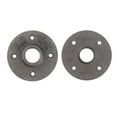 thumbnail image 5 of QIFULL 2Pcs Wall Mounted Black Threaded Floor Flange Made of Premium Iron for Industrial Furniture, 5 of 8