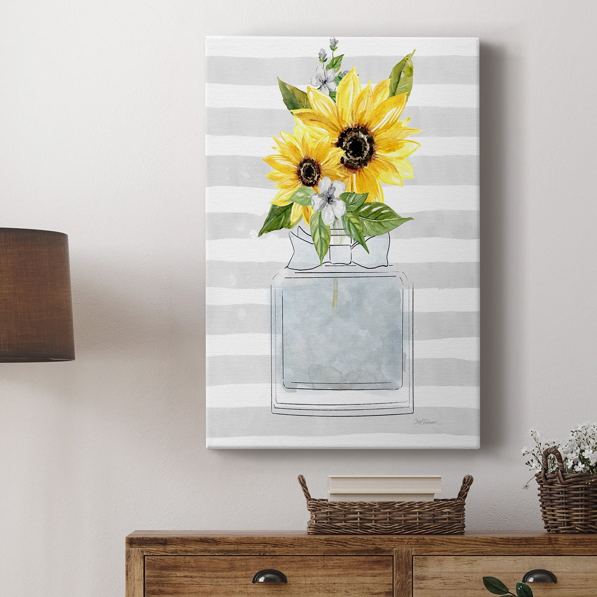 Sunflower Perfume II Premium Gallery Wrapped Canvas - Ready to Hang