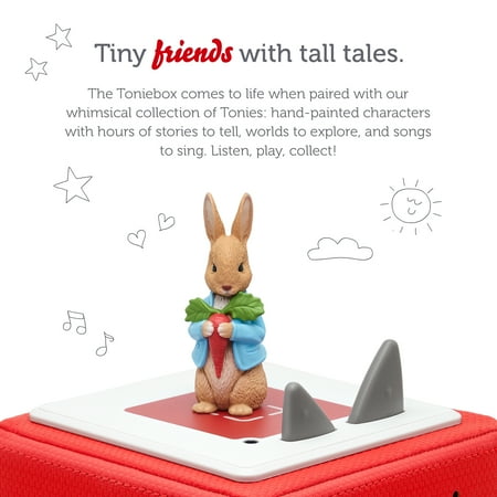 Tonies Peter Rabbit, Audio Play Figurine for Portable Speaker, Small, Multicolor, Plastic