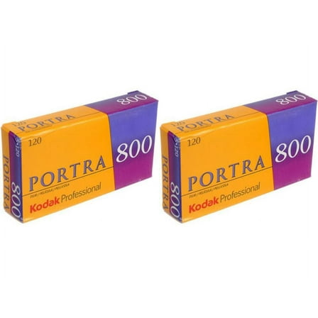 10 Rolls Kodak Portra 800 120 Pro Negative Color Film ISO 800