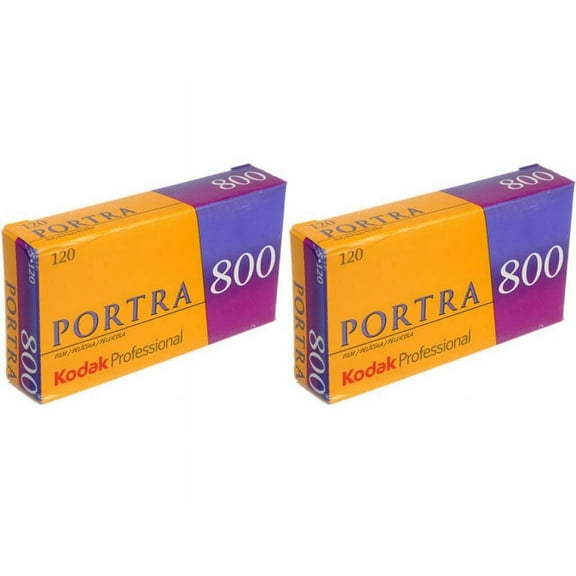 10 Rolls Kodak Portra 800 120 Pro Negative Color Film ISO 800