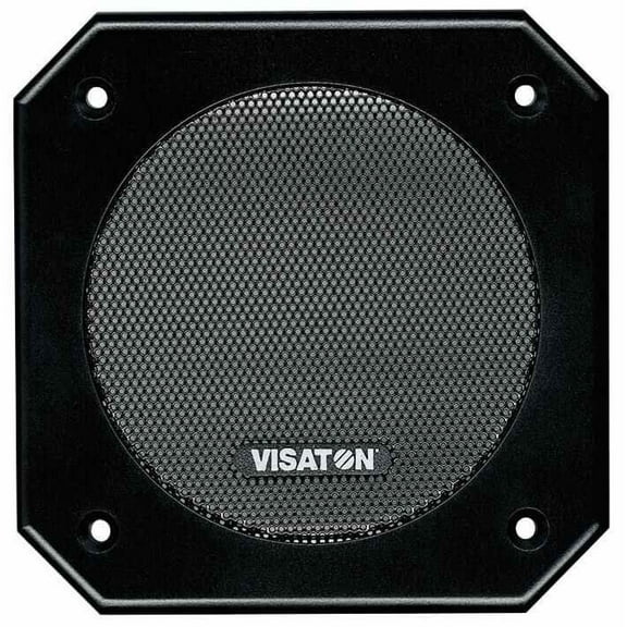 VISATON - Black Square Speaker Grill, 100mm