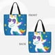 thumbnail image 2 of Balery Cool Unicorn Star Golden Bolsa de Mano para Mujeres con Cremallera, Bolsa de Gimnasio con Compartimentos, Bolsa para Laptop, Bolsa para Trabajo, 2 of 7