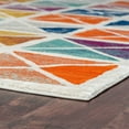thumbnail image 5 of Contemporary 8x10 Area Rug (7'10'' x 10'3'') Geometric Multi-Color Living Room Easy to Clean, 5 of 9