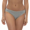 thumbnail image 5 of Felina Ladies' Panties Organic Cotton Stretch Bikini 6-pack (Multi, Medium), 5 of 5