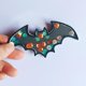 thumbnail image 3 of Troqueles de corte de metal con forma de murciélago volador para Halloween, manualidades hechas a mano, bricolaje, álbumes de recortes, suministros de relieve para niños, niñas y niños, 3 of 5