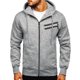 thumbnail image 2 of Moda hombre invierno manga larga cremallera utilidad sudadera Tops blusa Pompotops oipoqjl21644, 2 of 7