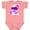 Mauve, variant on Inktastic I Wear Purple for My Great Grandma Pancreatic Cancer Awareness Boys or Girls Baby Bodysuit