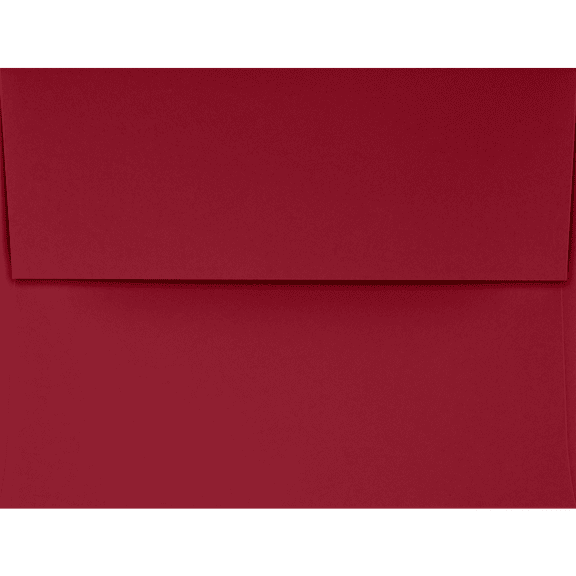 LUXPaper A4 Invitation Envelopes, 4 1/4 x 6 1/4, 80 lb. Garnet Red, 1000 Pack