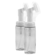 thumbnail image 2 of Dispensador portátil de jabón espumoso de plástico de 2 piezas con boquillas de 60 ml para lavado facial y corporal, tamaño de viaje, para artículos de tocador y cuidado de la piel, 2 of 8