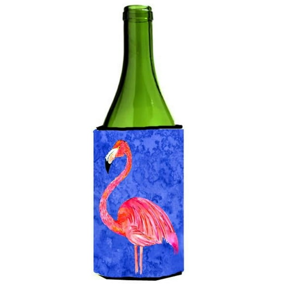 Pink Flamingo Wine bottle sleeve Hugger - 24 oz.
