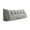 Grey, variant on MKHSQHDG Today's Deals Triangular Headboard Pillow Twin Xl for Dorm Headboard Bed Pillows Bolster Cushion Bed Bolster Triangular Backrest