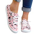 thumbnail image 4 of Low Top Camouflage Canvas Casual Sneakers for Women Soft Flat Rubber Sole Breathable Everyday Summer Footwear, 4 of 4