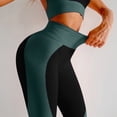 thumbnail image 6 of qolati Women Workout Sets 2 Piece Long Sleeve Yoga Outfits Gym Clothes Seamless Crop Zip Up Jackets Tank Top High Waist Leggings Sets Fitness Sports School Running Sweatsuits, 6 of 7