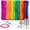 Glossy, variant on Plastic Lanyard String Kit - Lanyard Making Kit with 12 Laser Colors,Plastic String Lacing Cord for Bracelet Making,Making Weaving for Keychain Crafts,Strings Lacing Cord Bracelet