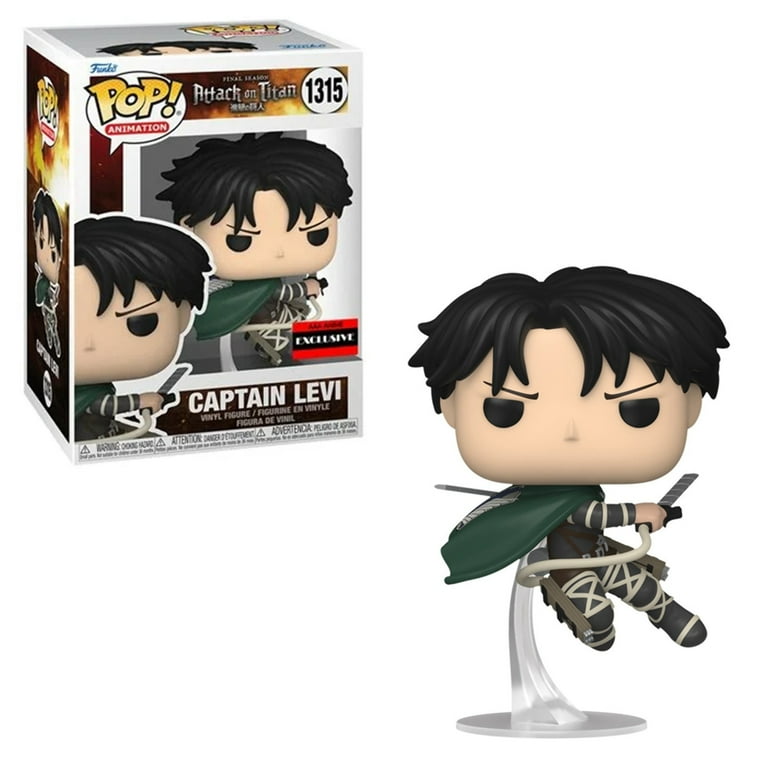 Exclusive AAA Anime Final Season Funko Pop: Attack on Titan Capt